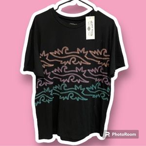 Womens Crazy Train Rodeo Tee Size Large